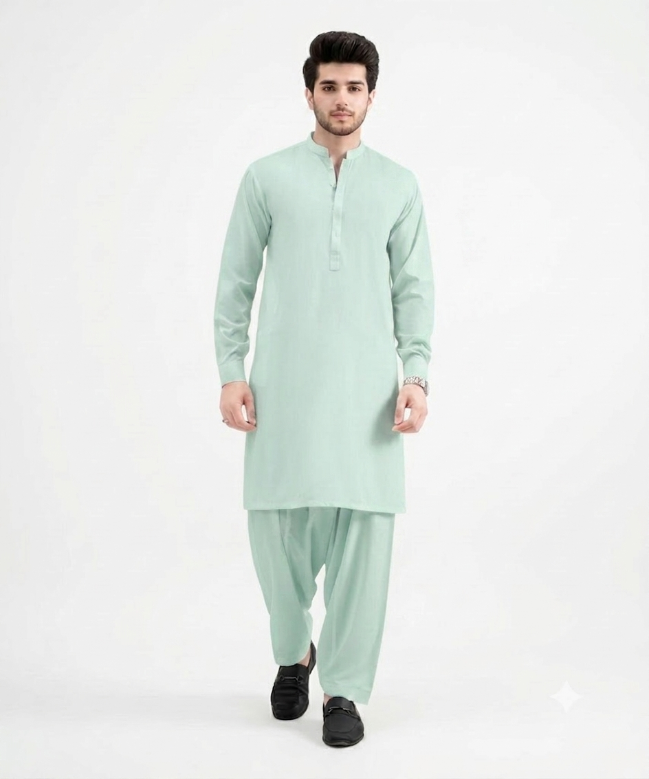 Mint Wash and Wear Suit
