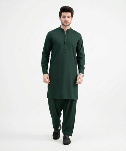 Emerald Green Wash and Wear Suit