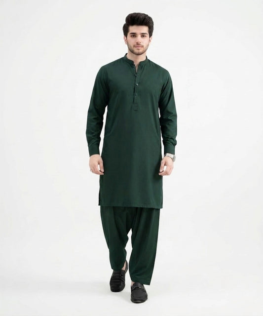 Emerald Green Wash and Wear Suit